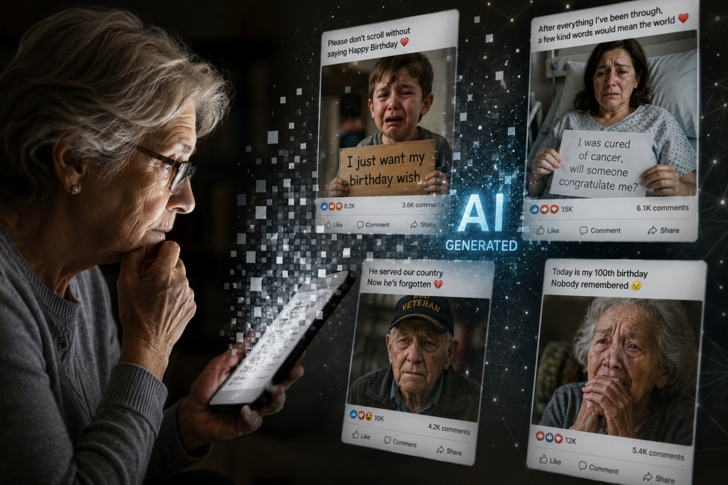The Internet Is Learning to Simulate Human Suffering